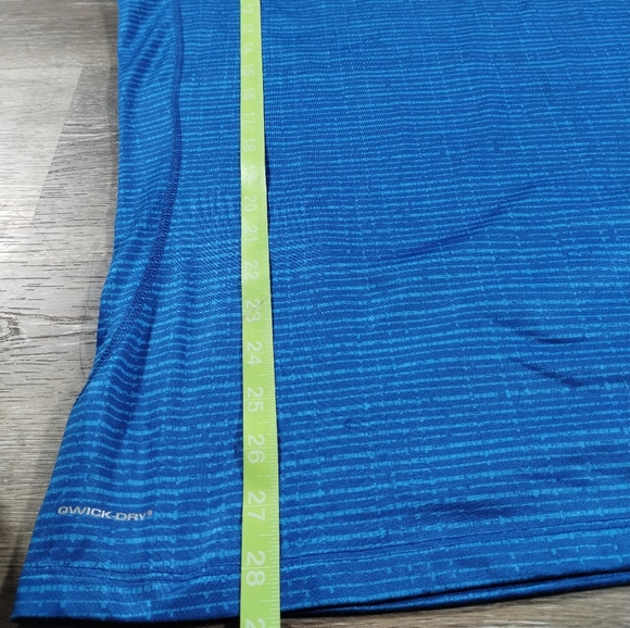 Base Layer 8 Performance Qwick-Dry Men XL Blue Long-Sleeve Fitness Shirt - Picture 11 of 14